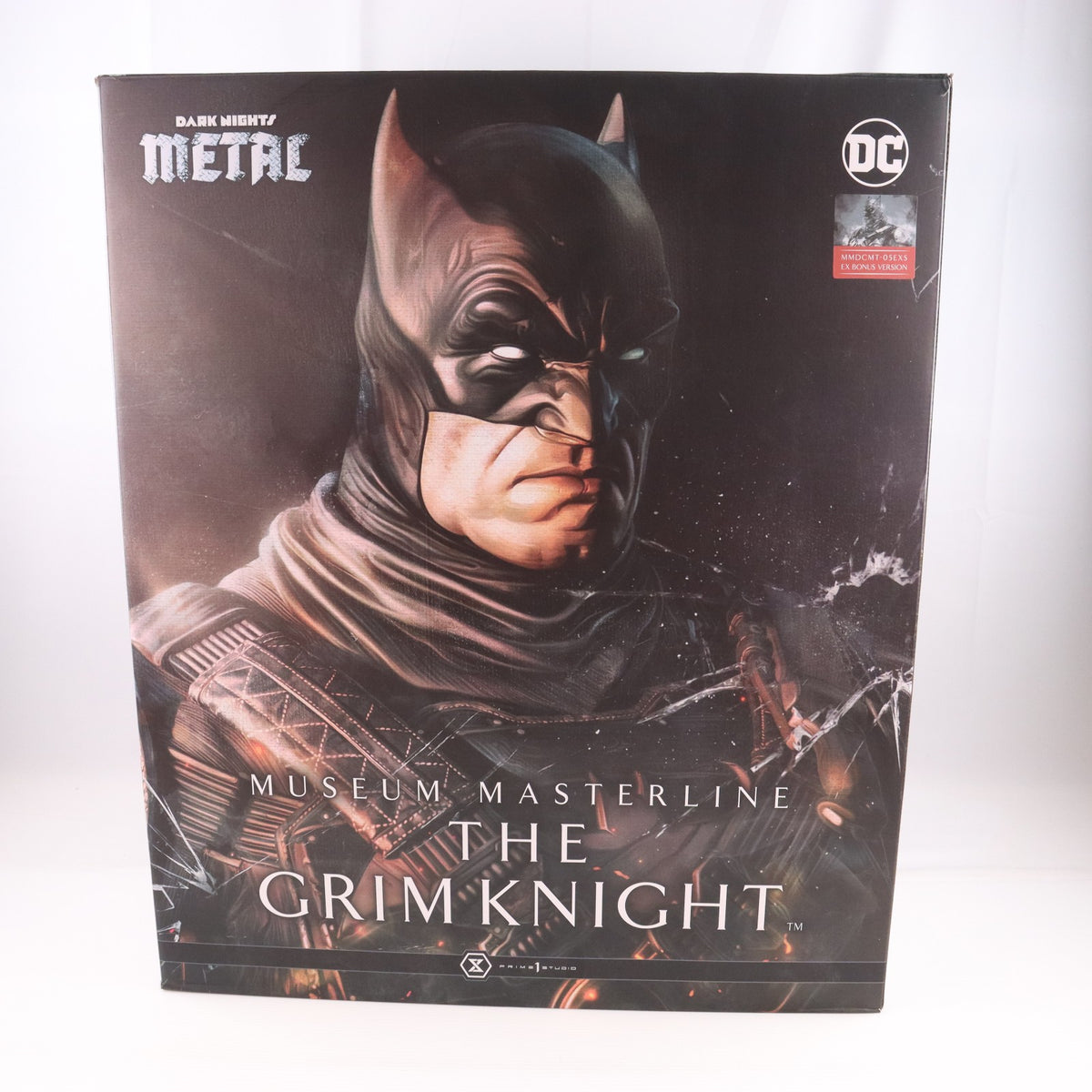 【中古即納】[FIG] プライム1スタジオオンラインストア特典付属 ミュージアムマスターライン グリムナイト EX ボーナス版 ダークナイツ:メタル 1/3 完成品 フィギュア(MMDCMT-05EXS) プライム1スタジオ(20220731)