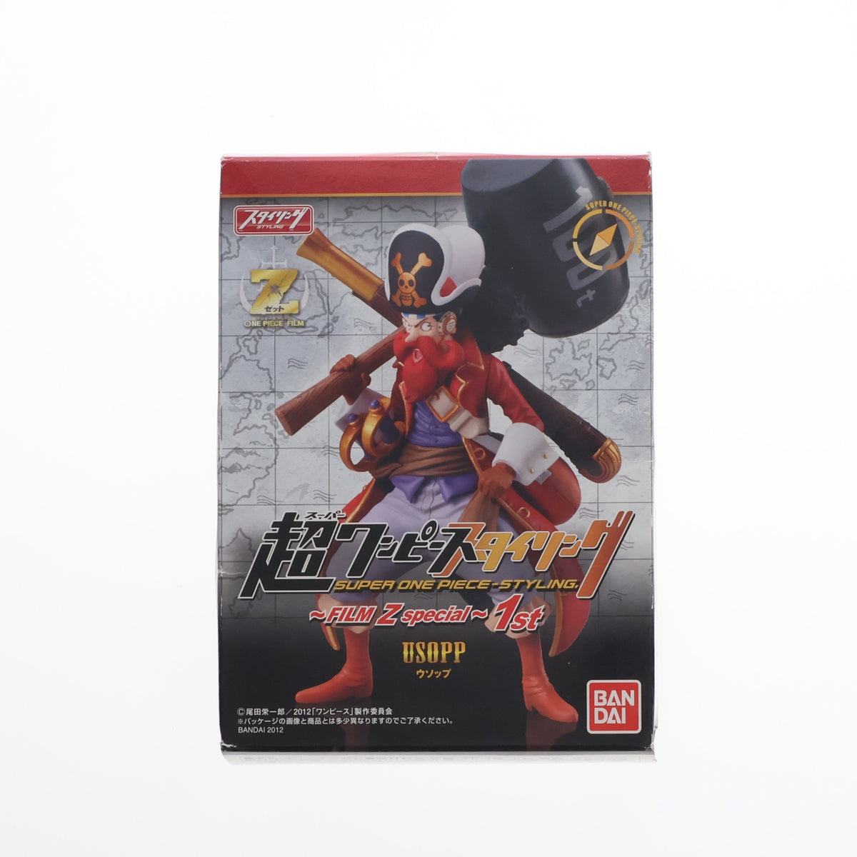 【中古即納】[FIG] (単品)(食玩) 超ワンピーススタイリング～FILM Z special～1st ウソップ ONE PIECE 完成品 フィギュア バンダイ(20121125)