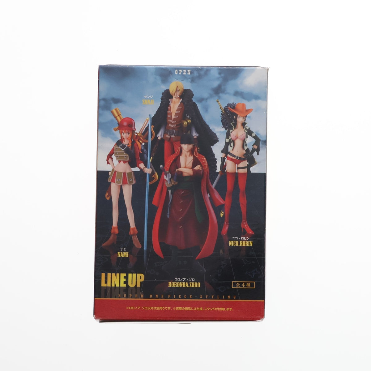 【中古即納】[FIG] (単品)(食玩) 超ワンピーススタイリング～FILM Z special～2nd ロロノア・ゾロ 完成品 フィギュア バンダイ(20121225)