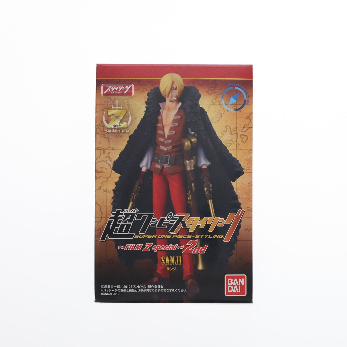 【中古即納】[FIG] (単品)(食玩) 超ワンピーススタイリング～FILM Z special～2nd サンジ 完成品 フィギュア バンダイ(20121225)