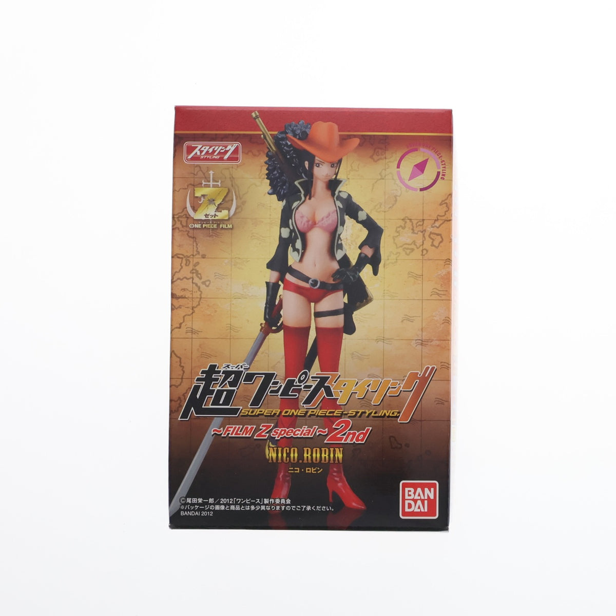 【中古即納】[FIG] (単品)(食玩) 超ワンピーススタイリング～FILM Z special～2nd ニコ・ロビン ONE PIECE フィギュア バンダイ(20121225)