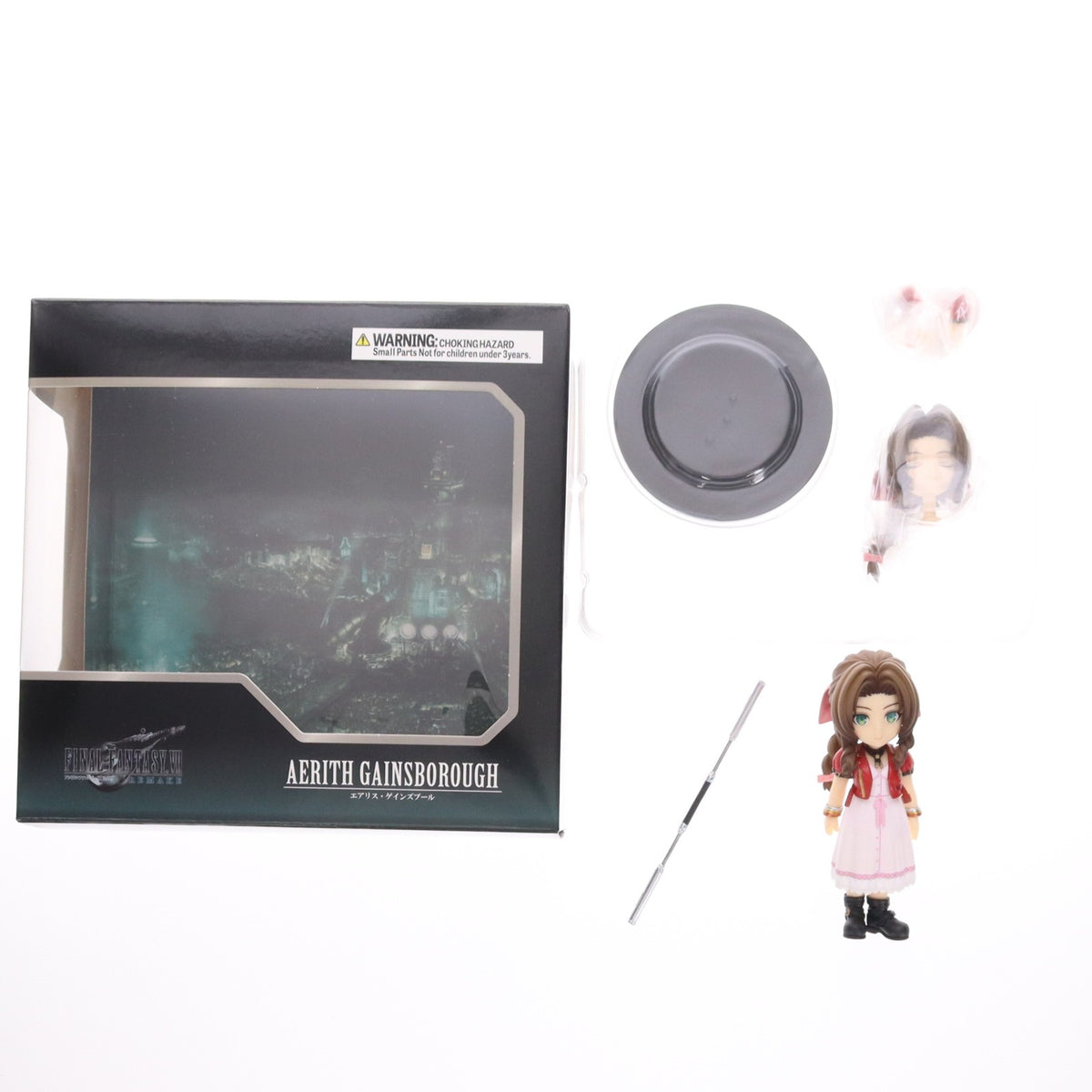 【中古即納】[FIG] アドラブルアーツ エアリス・ゲインズブール FINAL FANTASY VII REMAKE(ファイナルファンタジー7 リメイク) 完成品 フィギュア スクウェア・エニックス(20230826)