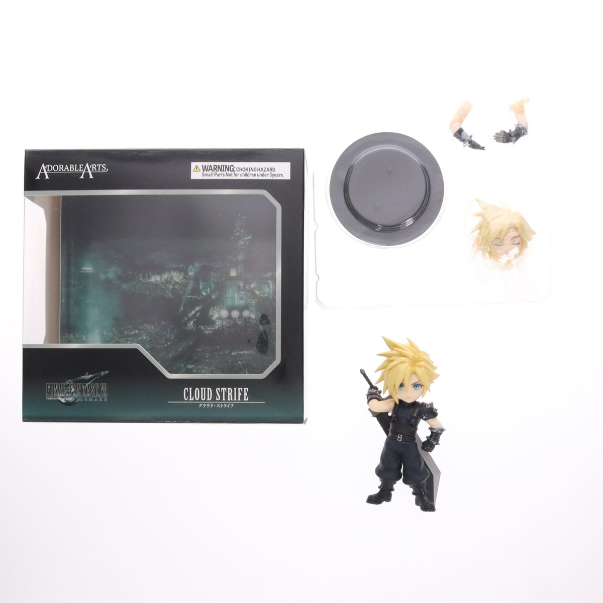 【中古即納】[FIG] アドラブルアーツ クラウド・ストライフ FINAL FANTASY VII REMAKE(ファイナルファンタジー7 リメイク) 完成品 フィギュア スクウェア・エニックス(20230526)