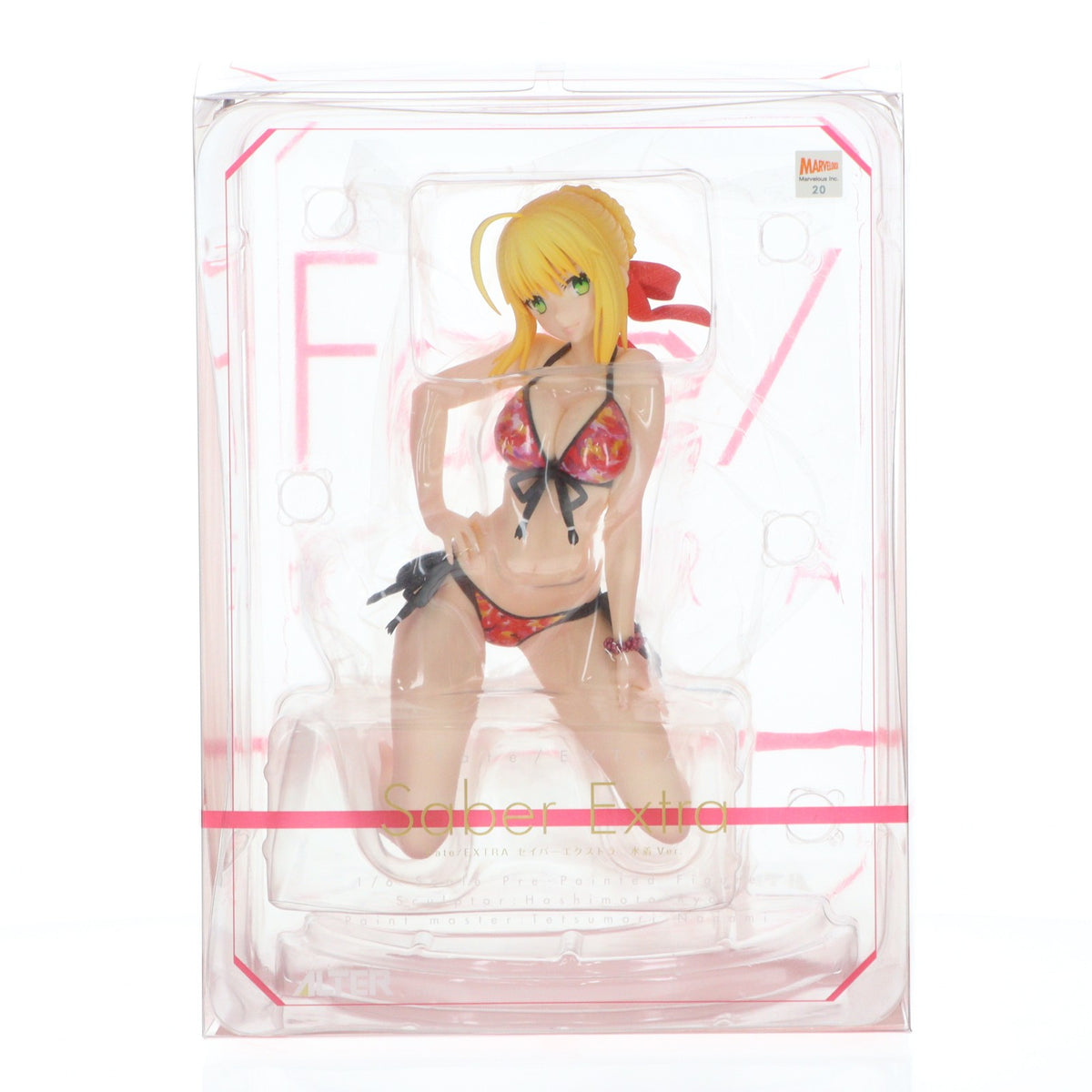 【中古即納】[FIG] セイバーエクストラ 水着Ver. Fate/EXTRA(フェイト/エクストラ) 1/6 完成品 フィギュア アルター(20170525)