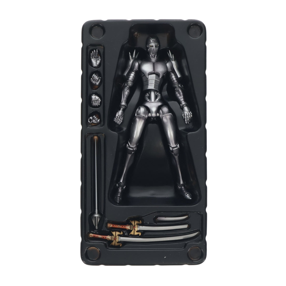 【中古即納】[FIG] 超像可動 3.シルバーチャリオッツ(荒木飛呂彦指定カラー) ジョジョの奇妙な冒険 第三部 スターダストクルセイダース 完成品 可動フィギュア メディコス・エンタテインメント(20090331)