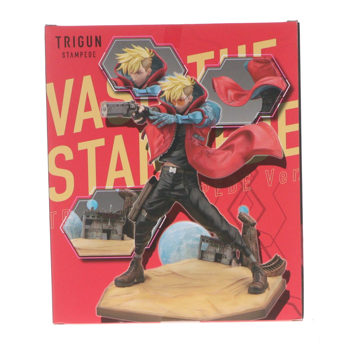【中古即納】[FIG] ARTFX J ヴァッシュ・ザ・スタンピード TRIGUN STAMPEDE(トライガン・スタンピード) Ver. 1/8 完成品 フィギュア(PV099) コトブキヤ(20231222)