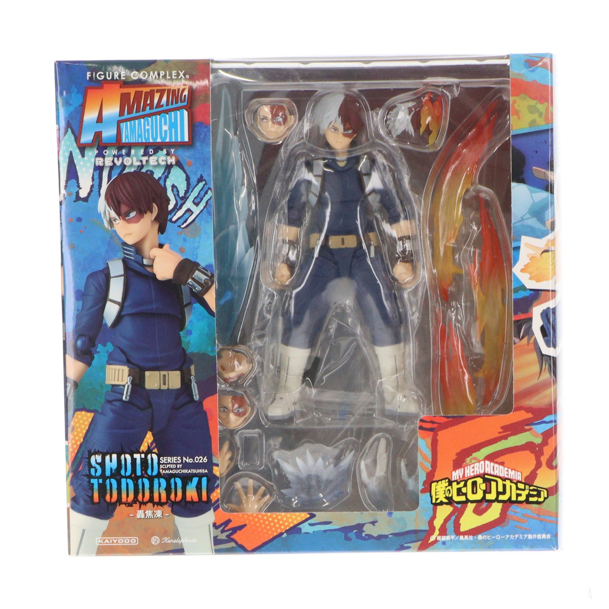 【中古即納】[FIG] フィギュアコンプレックス アメイジングヤマグチ No.026 轟焦凍(とどろきしょうと) 僕のヒーローアカデミア 完成品 可動フィギュア タカラトミー/ケンエレファント(20220528)