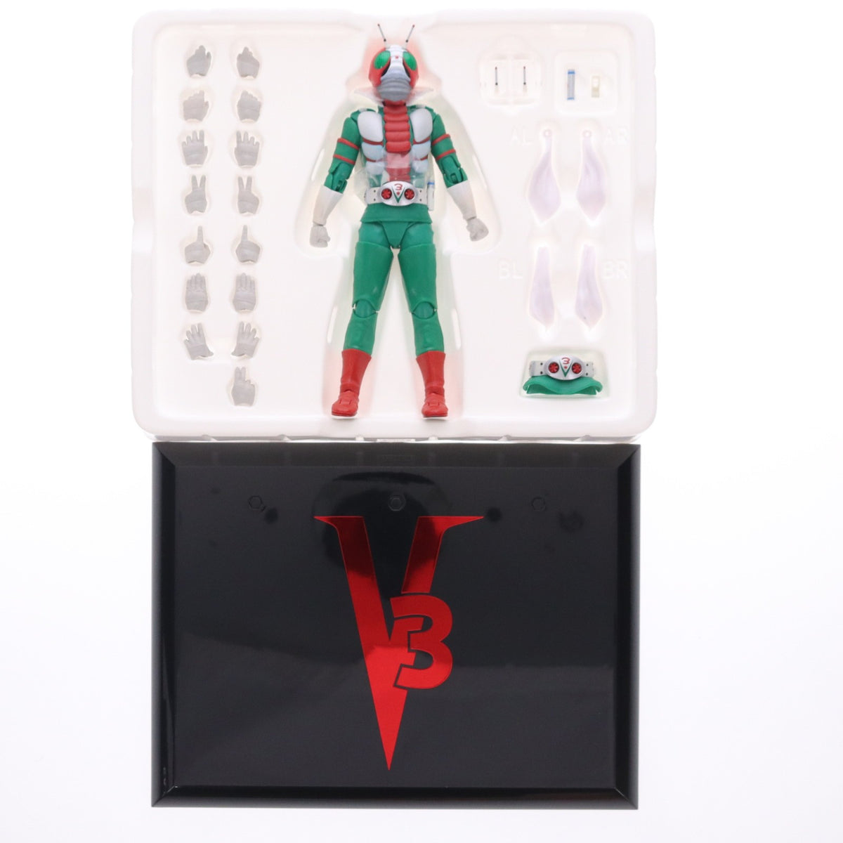 【中古即納】[FIG] 魂ウェブ商店限定 S.H.Figuarts(フィギュアーツ) 真骨彫製法 仮面ライダーV3 栄光の昭和ライダーエディション 完成品 可動フィギュア バンダイスピリッツ(20260924)