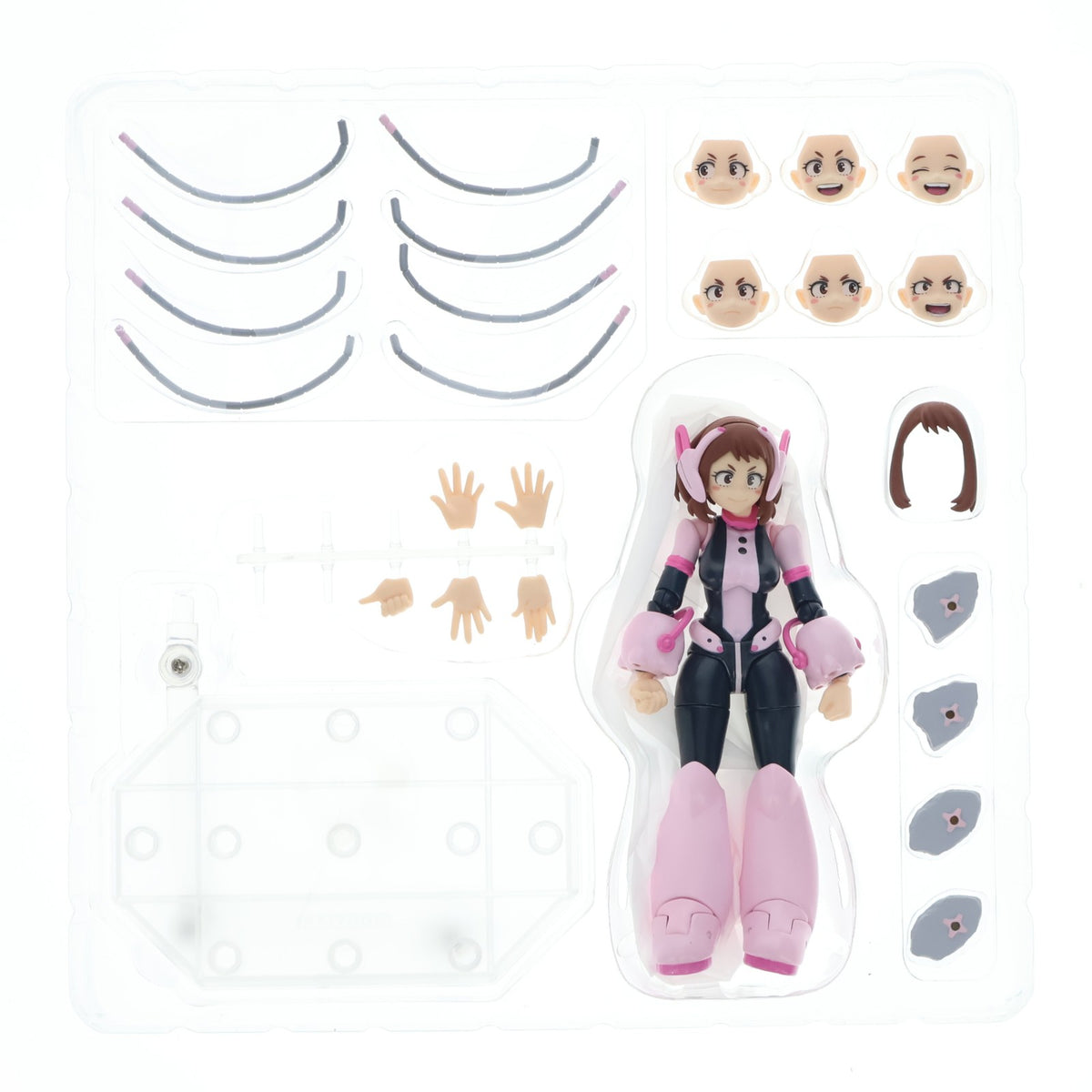 【中古即納】[FIG] リボルテック 麗日お茶子(うららかおちゃこ) 僕のヒーローアカデミア 完成品 可動フィギュア(NR048) 海洋堂(20241201)