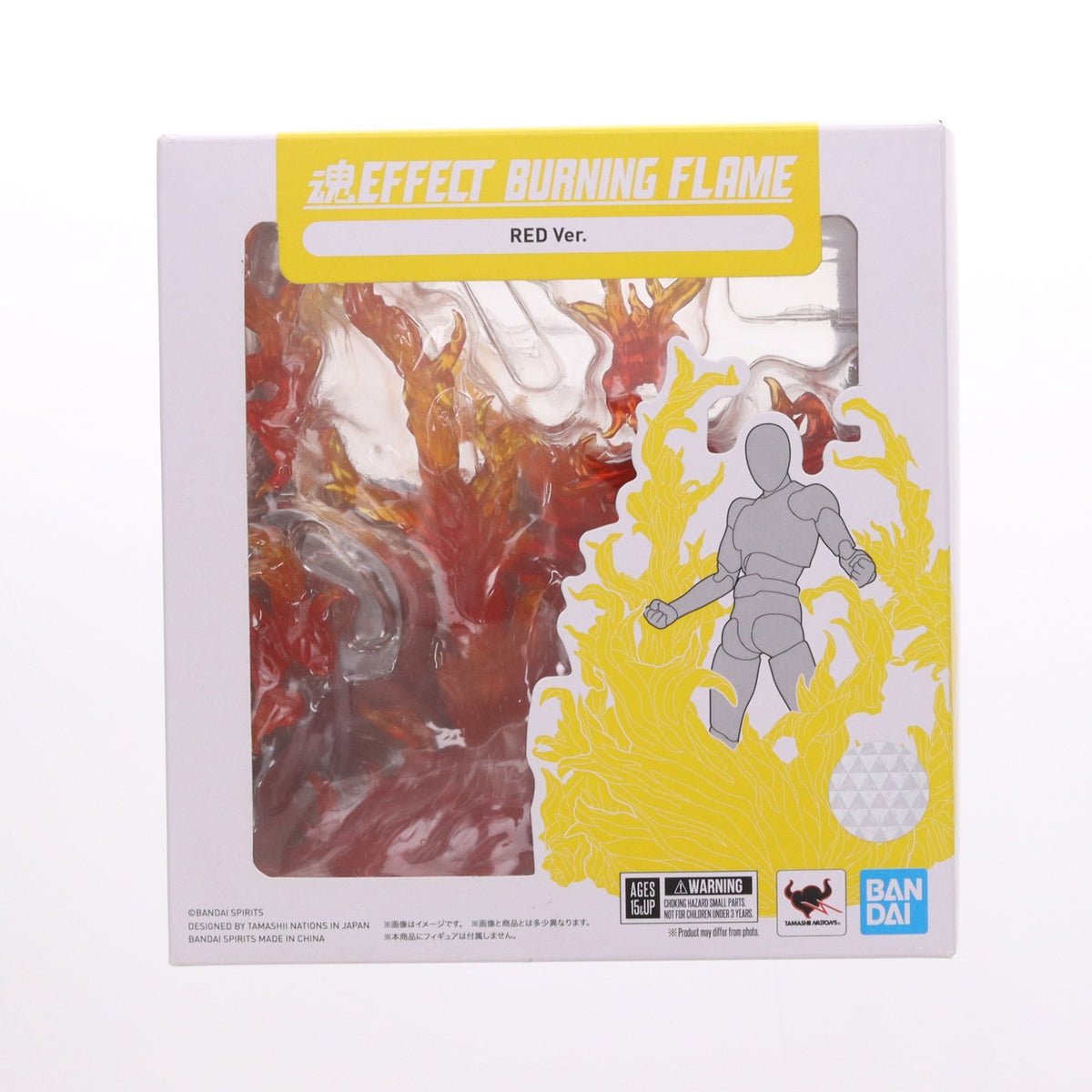 【中古即納】[FIG] (再販) 魂EFFECT(魂エフェクト) BURNING FLAME RED Ver.(バーニングフレイム レッドバージョン) フィギュア用アクセサリ バンダイスピリッツ(20210228)