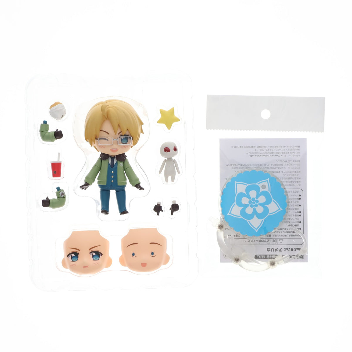 【中古即納】[FIG] ねんどろいど 1088 アメリカ ヘタリア World☆Stars(ワールドスターズ) 完成品 可動フィギュア オランジュ・ルージュ(20190731)
