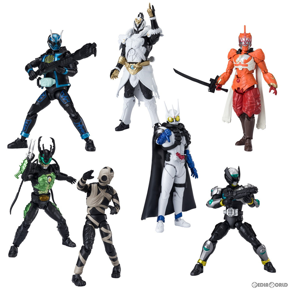 【中古即納】[FIG] (BOX)(食玩) SHODO-O 仮面ライダー11 可動フィギュア(10個) バンダイ(20230206)