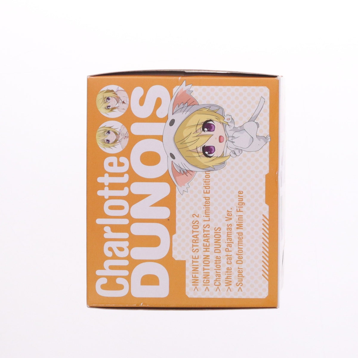 【中古即納】[FIG] (フィギュア単品) シャルロット白猫パジャマ SDフィギュア PS3/PS VitaソフトIS(インフィニット・ストラトス)2 イグニッション・ハーツ 限定版同梱品 完成品 5pb.(20140227)