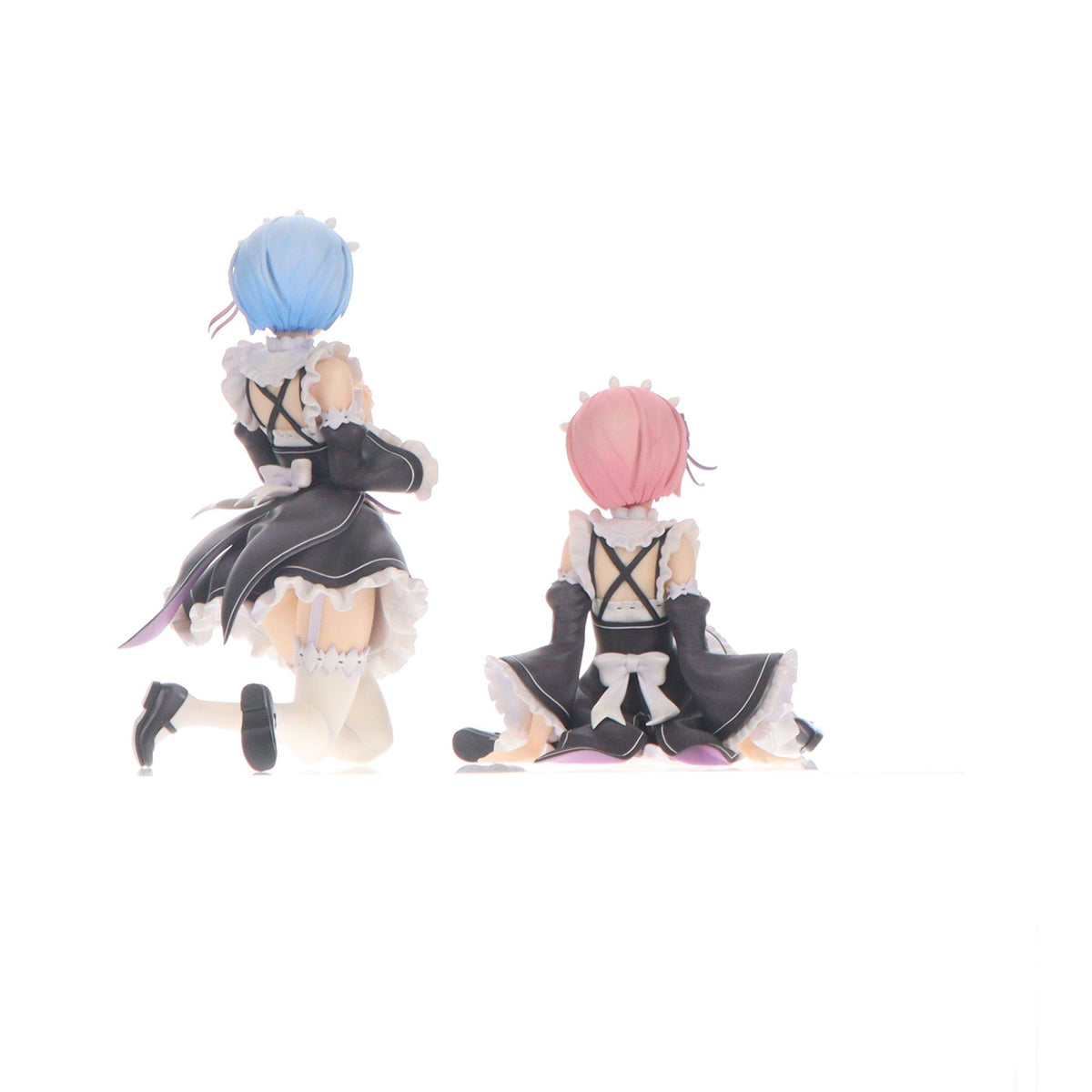 【中古即納】[FIG] ラム&レム 特製台座コンプリートセットVer. Re:ゼロから始める異世界生活 1/8 完成品 フィギュア 一部オンラインショップ限定 リボルブ(20180331)