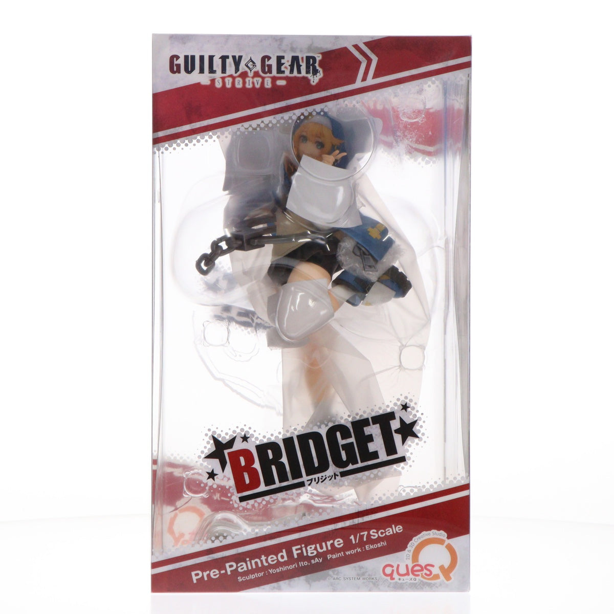 【中古即納】[FIG] ブリジット GUILTY GEAR -STRIVE-(ギルティギア ストライヴ) 1/7 完成品 フィギュア キューズQ(20241122)