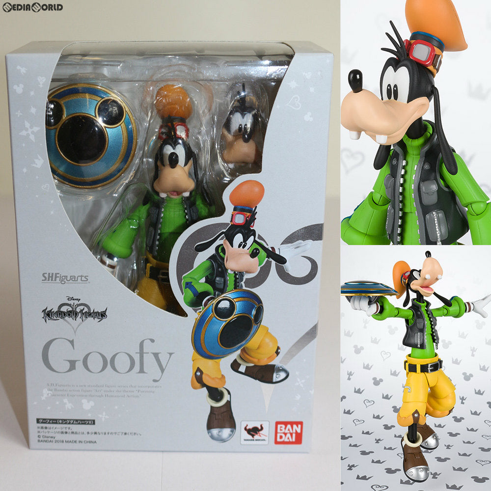 【中古即納】[FIG] S.H.Figuarts(フィギュアーツ) グーフィー(KINGDOM HEARTS II) キングダム ハーツ2 完成品 可動フィギュア バンダイ(20180421)