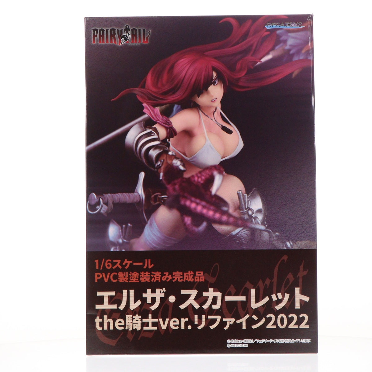 【中古即納】[FIG] エルザ・スカーレットthe騎士ver.リファイン2022 FAIRY TAIL(フェアリーテイル) 1/6 完成品 フィギュア オルカトイズ(20221217)