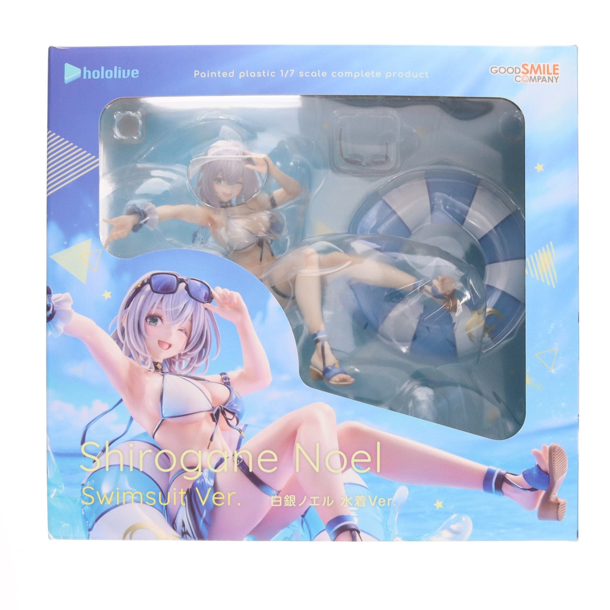 【中古即納】[FIG] 白銀ノエル(しろがねのえる) 水着Ver. ホロライブプロダクション 1/7 完成品 フィギュア グッドスマイルカンパニー(20231115)