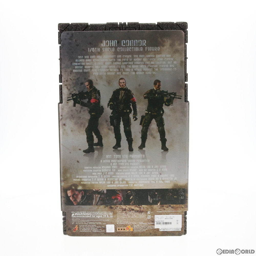 【中古即納】[FIG] ムービー・マスターピース ジョン・コナー ターミネーター4 1/6 完成品 可動フィギュア(MM#095) ホットトイズ(20090914)