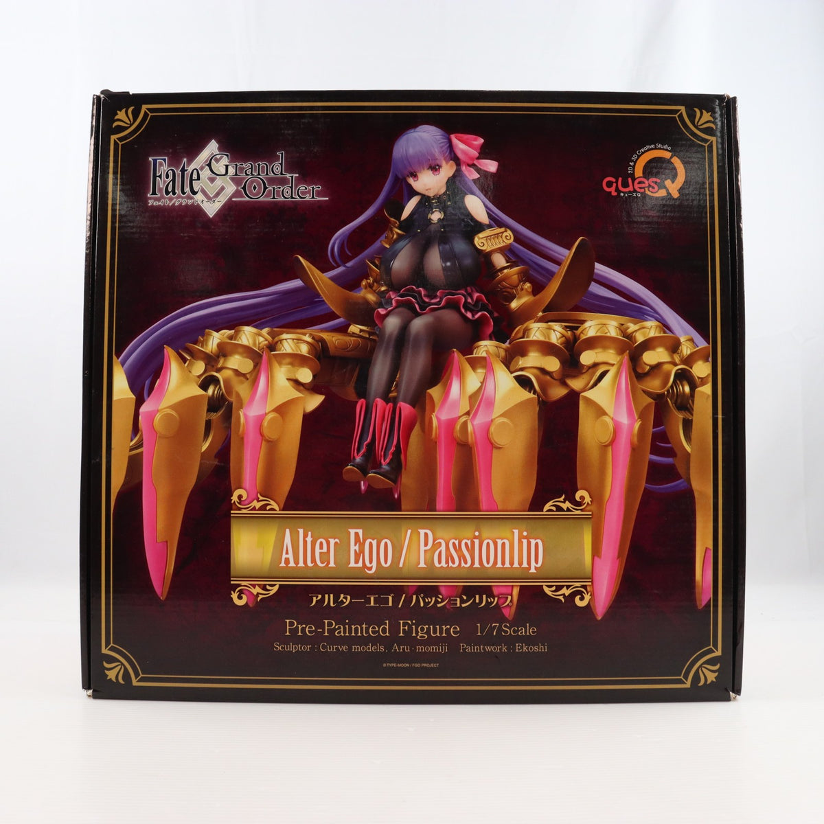 【中古即納】[FIG] アルターエゴ/パッションリップ Fate/Grand Order(フェイト/グランドオーダー) 1/7 完成品 フィギュア キューズQ(20220612)