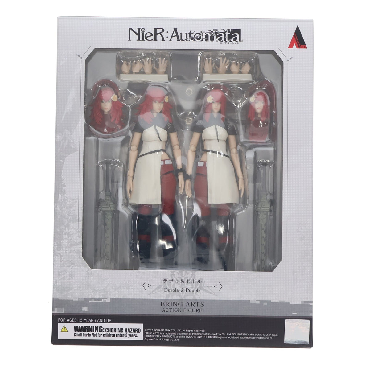 【中古即納】[FIG] BRING ARTS(ブリングアーツ) デボル & ポポル NieR:Automata(ニーア オートマタ) 完成品 可動フィギュア スクウェア・エニックス(20200116)