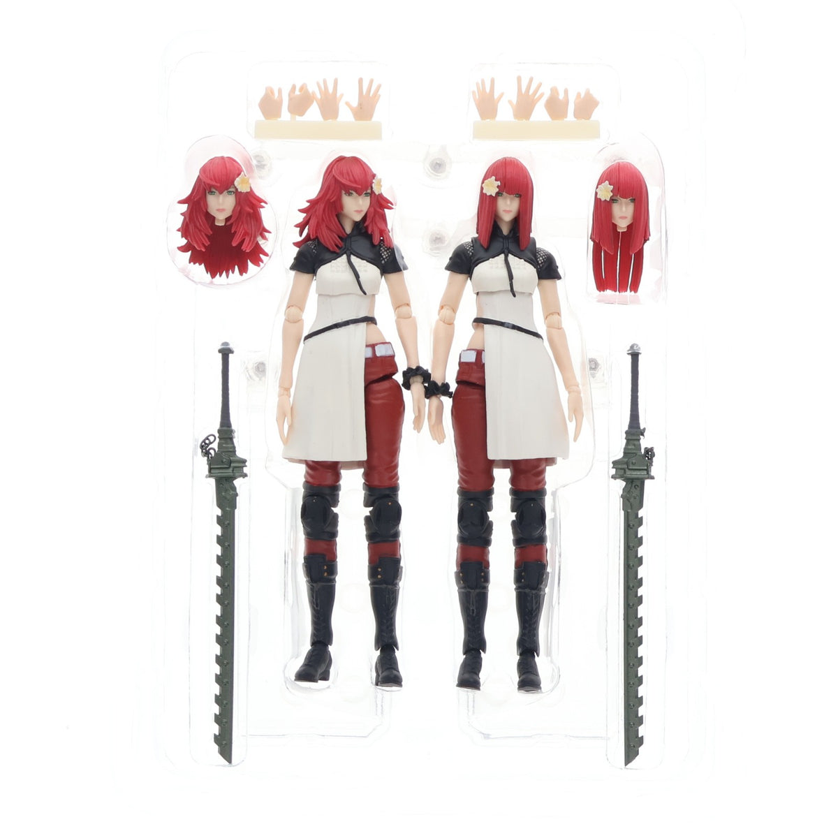 【中古即納】[FIG] BRING ARTS(ブリングアーツ) デボル & ポポル NieR:Automata(ニーア オートマタ) 完成品 可動フィギュア スクウェア・エニックス(20200116)