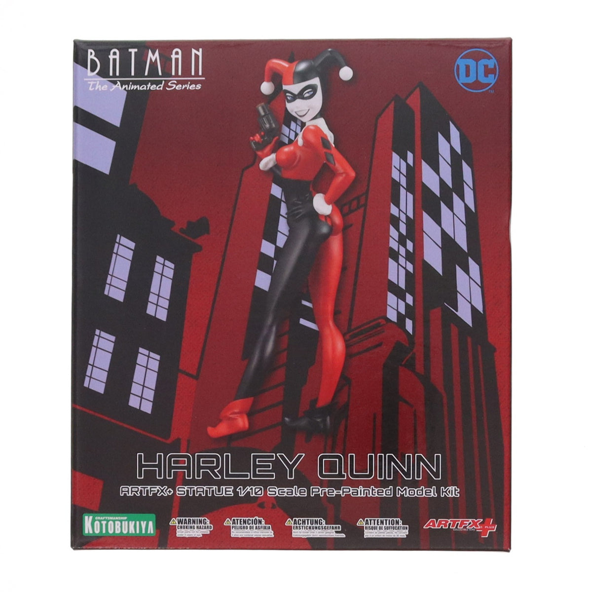 【中古即納】[FIG] ARTFX+ ハーレイ・クイン アニメイテッド BATMAN: The Animated Series(バットマン アニメイテッド) 1/10 完成品 フィギュア(SV219) コトブキヤ(20180831)