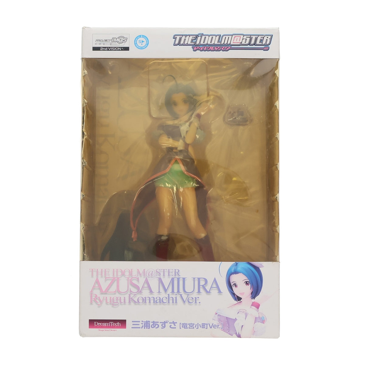 【中古即納】[FIG] ドリームテック 三浦あずさ 竜宮小町Ver. アイドルマスター(THE IDOLM@STER) 1/8 完成品 フィギュア(DT-75) ウェーブ(WAVE)(20120929)