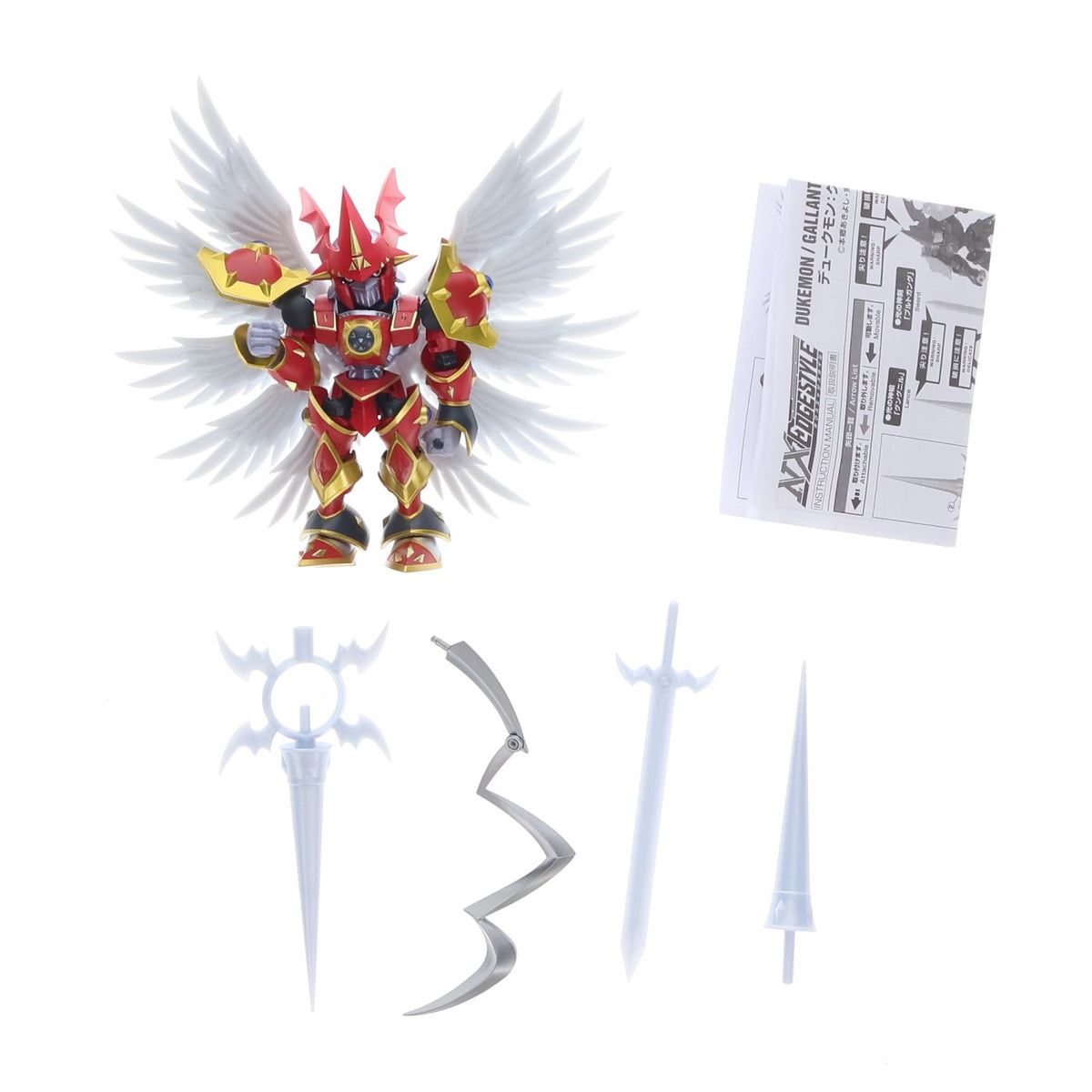 【中古即納】[FIG] 魂ウェブ商店限定 NXEDGE STYLE [DIGIMON UNIT] デュークモン:クリムゾンモード デジモンテイマーズ 完成品 可動フィギュア バンダイスピリッツ(20220930)