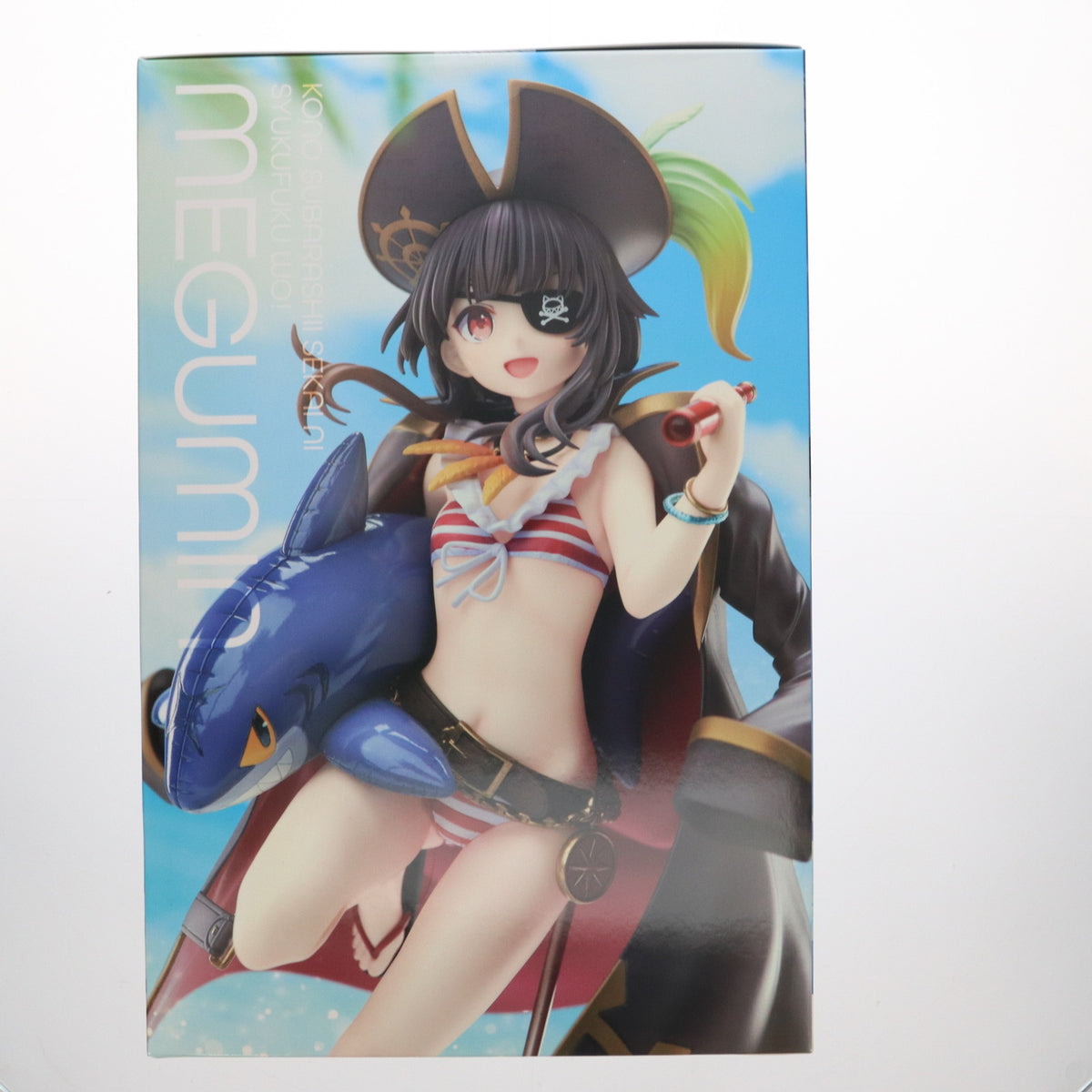【中古即納】[FIG] KDcolle めぐみん 原作版 波打ち際のコスプレver. この素晴らしい世界に祝福を! 1/7 完成品 フィギュア KADOKAWA(カドカワ)(20241031)