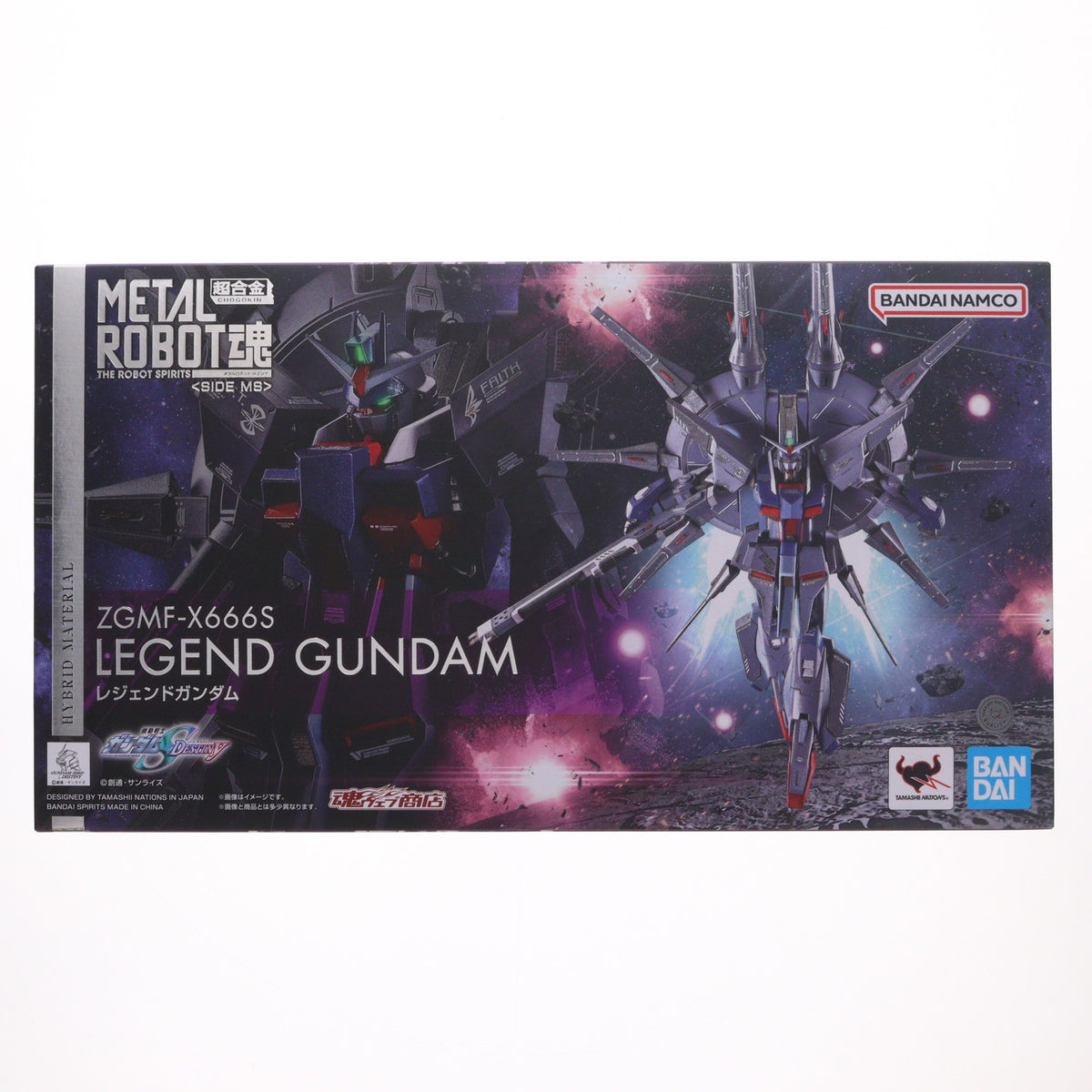 【中古即納】[FIG] 魂ウェブ商店限定 METAL ROBOT魂(SIDE MS) レジェンドガンダム 機動戦士ガンダムSEED DESTINY(シード デスティニー) 完成品 可動フィギュア バンダイスピリッツ(20251117)