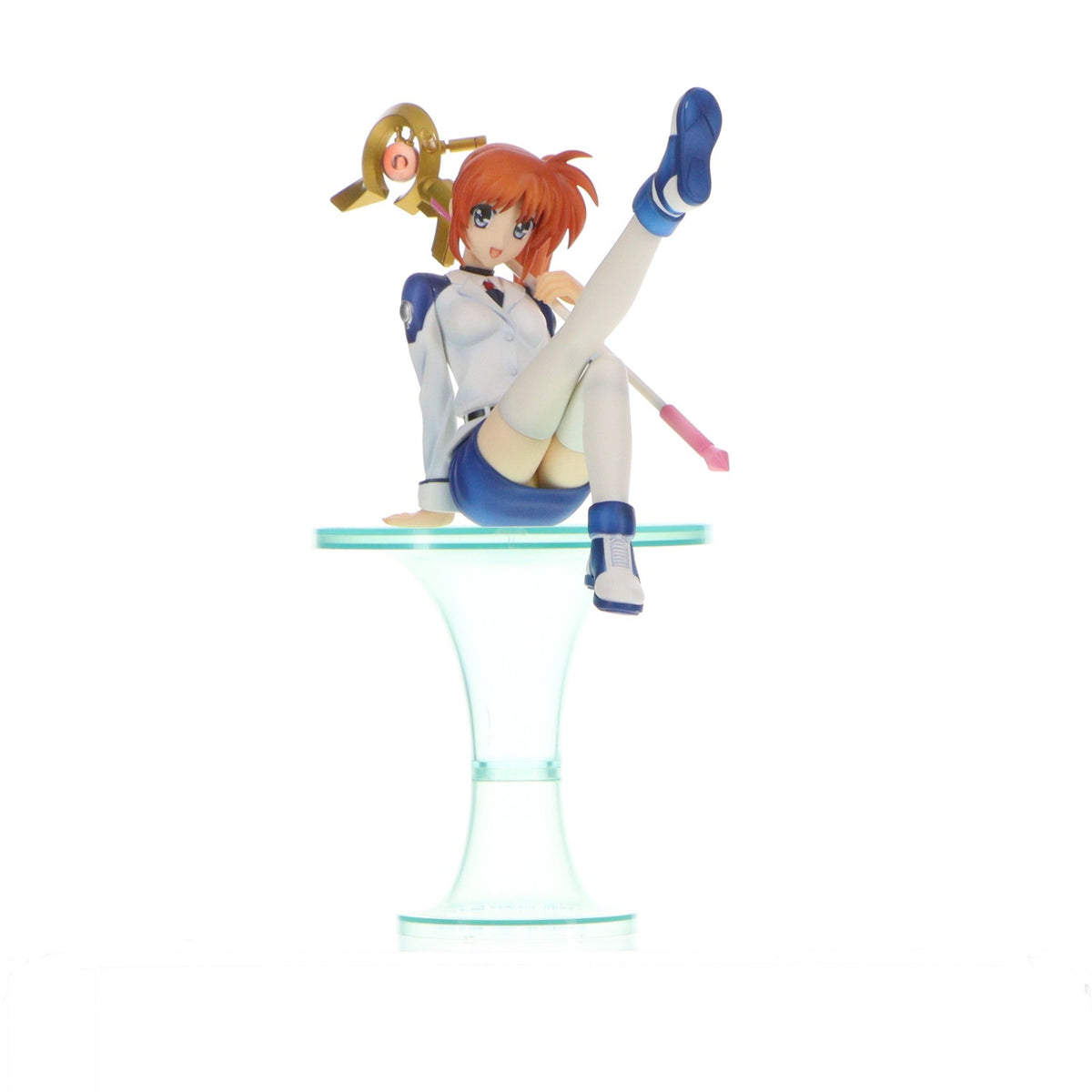 【中古即納】[FIG] 高町なのは(たかまちなのは) 教導隊制服Ver. 魔法少女リリカルなのはStrikerS(ストライカーズ) 1/8 完成品 フィギュア グッドスマイルカンパニー(20080630)