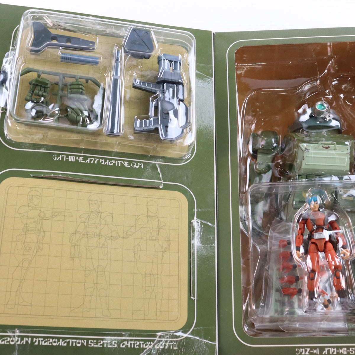 【中古即納】[FIG] DMZ-01 スコープドッグwithミクロアクション キリコ・キュービィー 装甲騎兵ボトムズ 完成品 可動フィギュア タカラ(20060322)