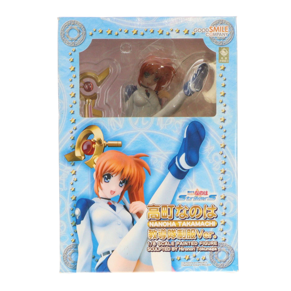 【中古即納】[FIG] 高町なのは(たかまちなのは) 教導隊制服Ver. 魔法少女リリカルなのはStrikerS(ストライカーズ) 1/8 完成品 フィギュア グッドスマイルカンパニー(20080630)
