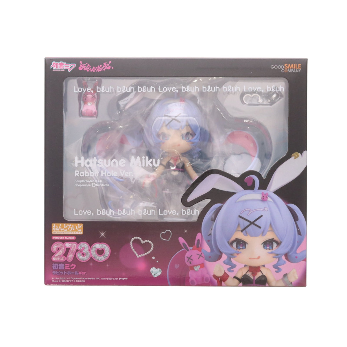 【中古即納】[FIG] (再販) ねんどろいど 2730 初音ミク ラビットホールVer. キャラクター・ボーカル・シリーズ01 初音ミク 完成品 可動フィギュア グッドスマイルカンパニー(20260930)