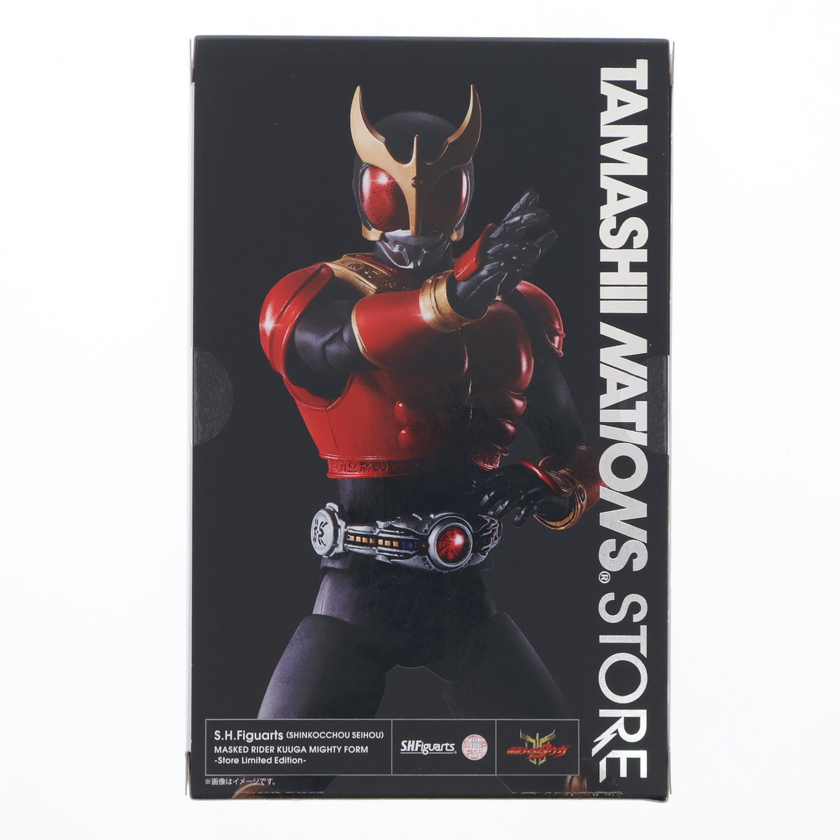 【中古即納】[FIG] TAMASHII NATIONS STORE限定 S.H.Figuarts(フィギュアーツ) 真骨彫製法 仮面ライダークウガ マイティフォーム -Store Limited Edition- 完成品 可動フィギュア バンダイスピリッツ(20250314)