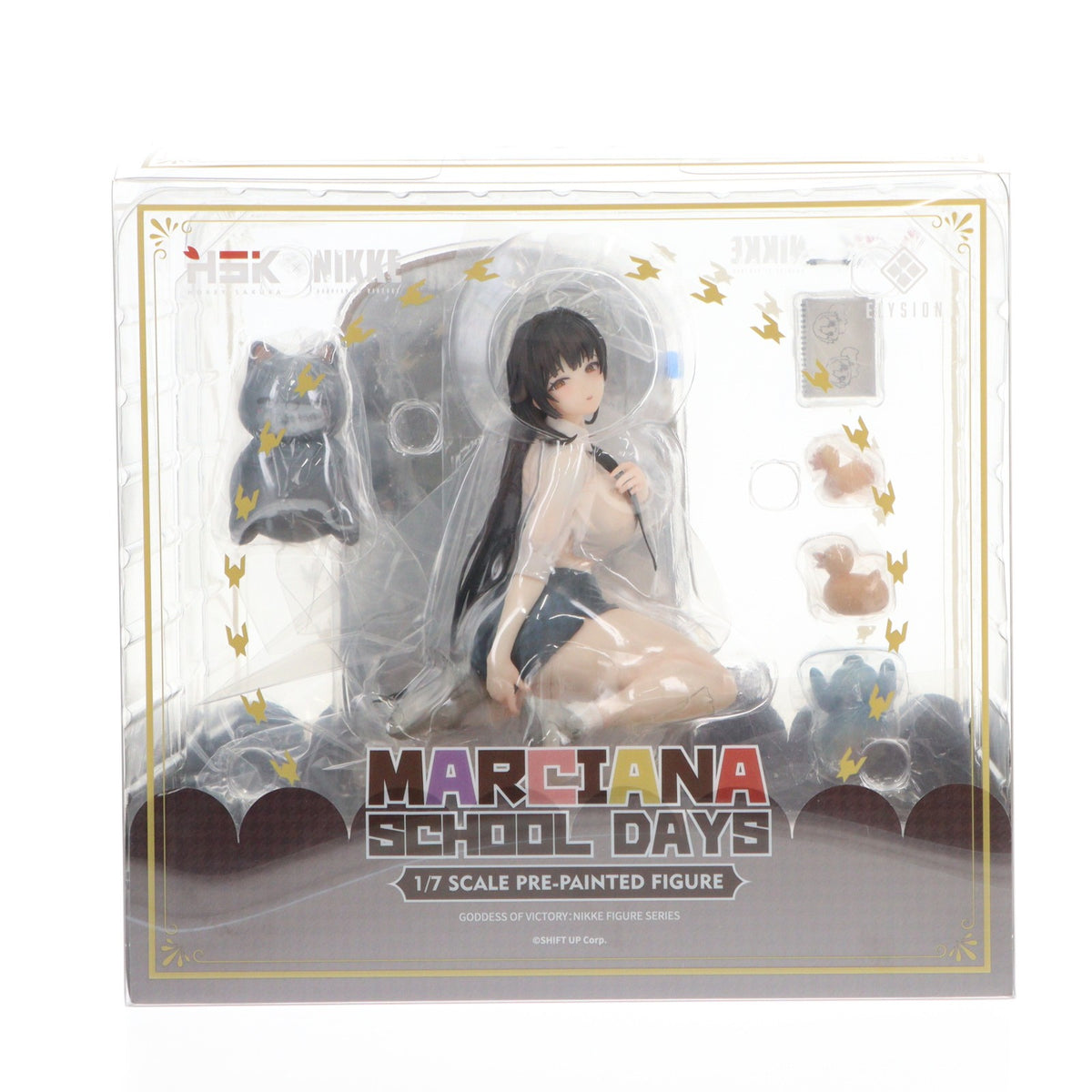 【中古即納】[FIG] マルチャーナ:スクールデイズ 勝利の女神:NIKKE(ニケ) 1/7 完成品 フィギュア HOBBY SAKURA(ホビーサクラ)(20260531)