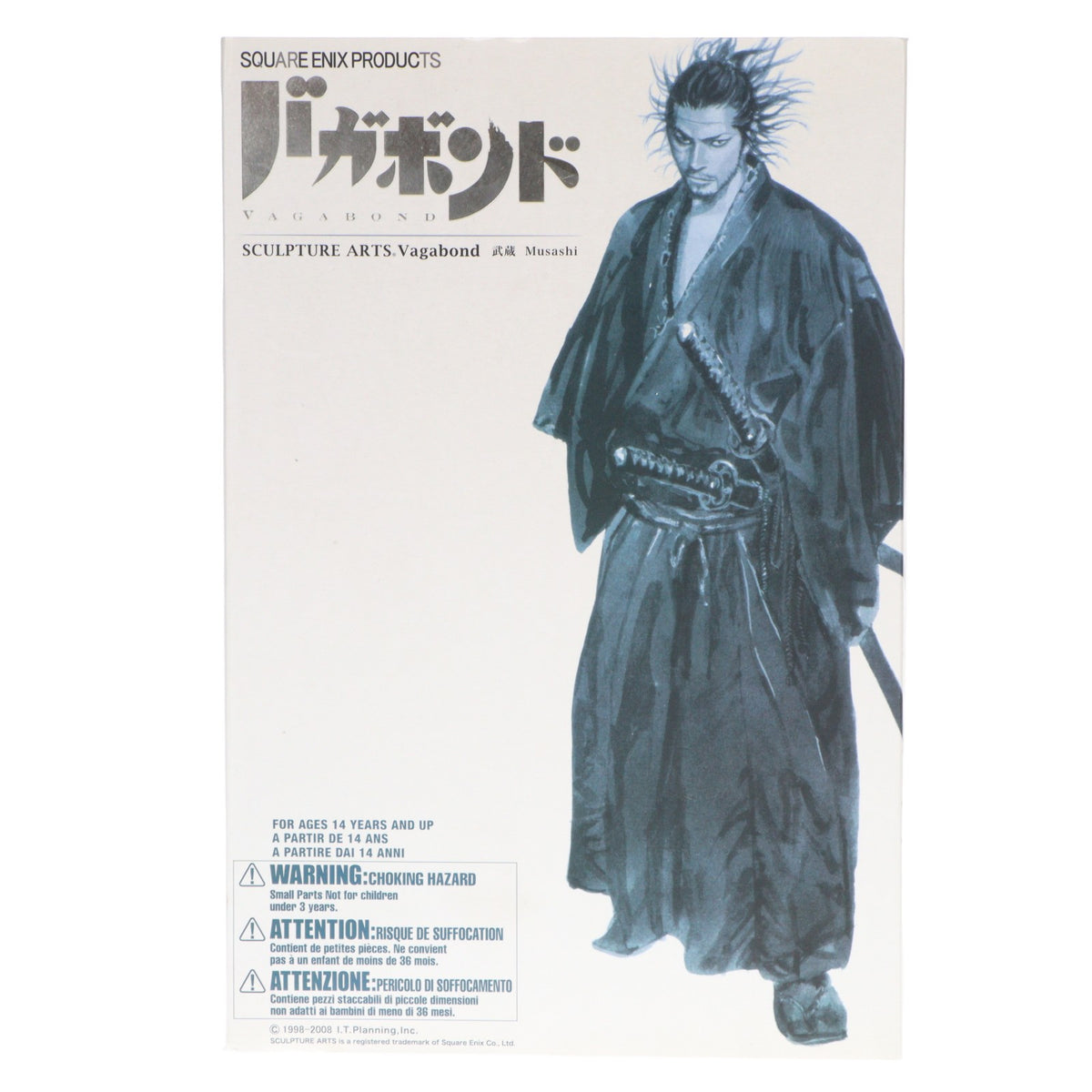 【中古即納】[FIG] SCULPTURE ARTS(スカルプチャーアーツ) 武蔵(たけぞう) バガボンド 完成品 フィギュア スクウェア・エニックス(20100407)