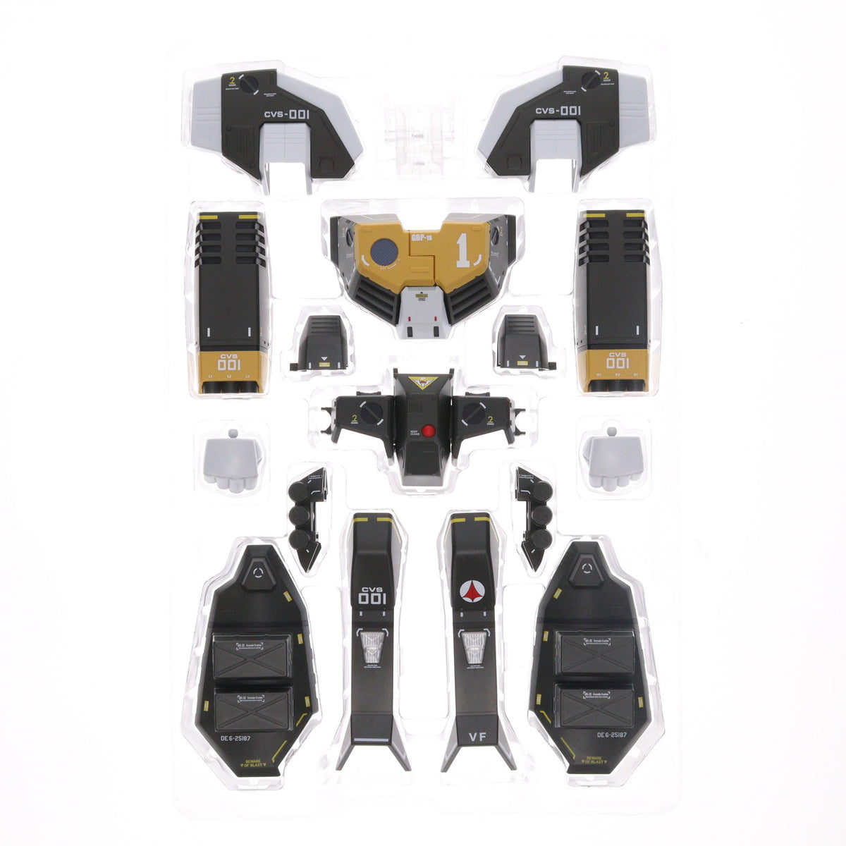 【中古即納】[FIG] 魂ウェブ商店限定 DX超合金 VF-1S アーマードバルキリー(ロイ・フォッカースペシャル) 超時空要塞マクロス 完成品 可動フィギュア バンダイスピリッツ(20251113)