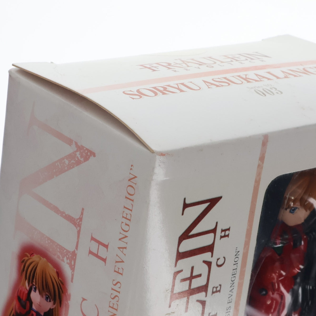 【中古即納】[FIG] フロイラインリボルテック No.003 惣流・アスカ・ラングレー 新世紀エヴァンゲリオン 1/10 完成品 可動フィギュア 海洋堂(20080301)