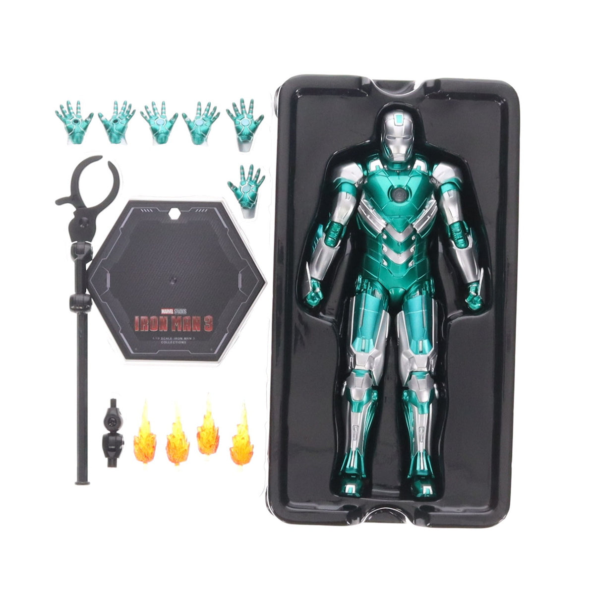 【中古即納】[FIG] Infinity Action Xシリーズ アイアンマン MK31 アイアンマン3 完成品 可動フィギュア ZD Toys(Zhong Dong Toys)(20260919)