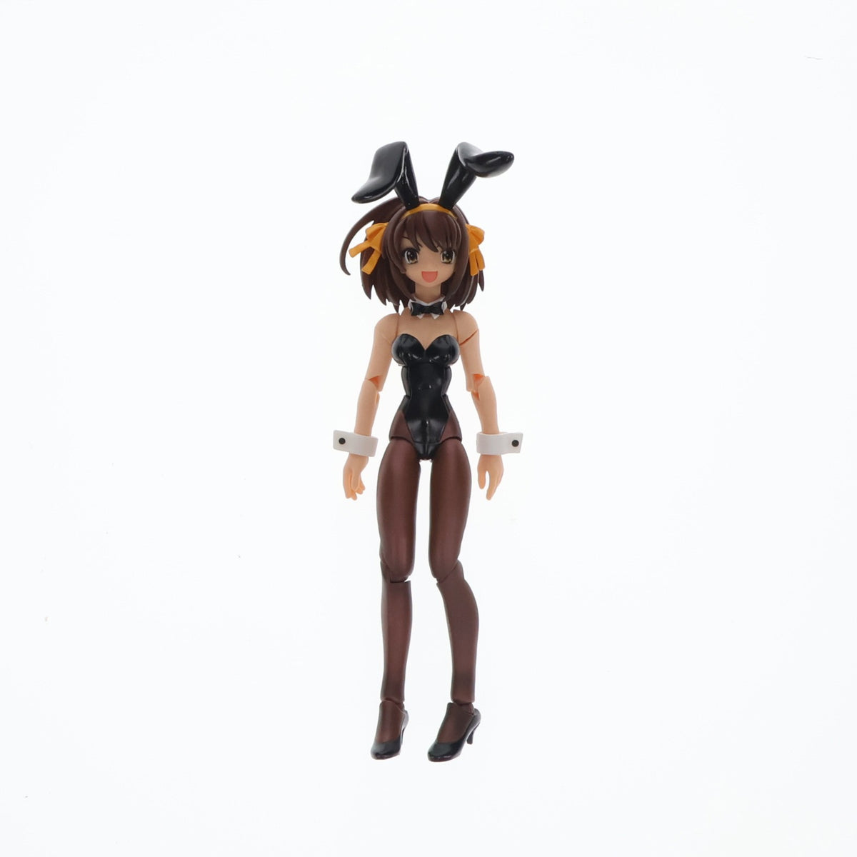 【中古即納】[FIG] フロイラインリボルテック No.013 涼宮ハルヒ バニーVer. 涼宮ハルヒの憂鬱 文化祭SPECIAL No.1 1/10 完成品 可動フィギュア 海洋堂(20090201)