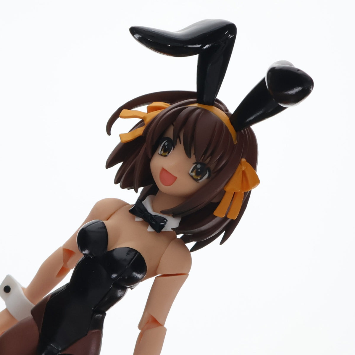 【中古即納】[FIG] フロイラインリボルテック No.013 涼宮ハルヒ バニーVer. 涼宮ハルヒの憂鬱 文化祭SPECIAL No.1 1/10 完成品 可動フィギュア 海洋堂(20090201)
