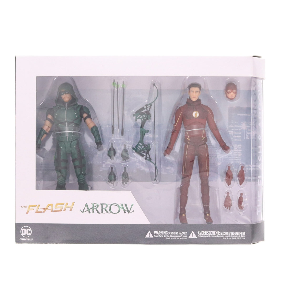 【中古即納】[FIG] DC アクションフィギュア アロー&フラッシュ(2パック) ARROW/アロー 6インチ 完成品 可動フィギュア(海外流通版) DCコレクタブルズ(DCダイレクト)(20161130)
