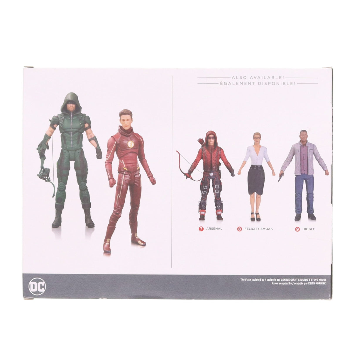 【中古即納】[FIG] DC アクションフィギュア アロー&フラッシュ(2パック) ARROW/アロー 6インチ 完成品 可動フィギュア(海外流通版) DCコレクタブルズ(DCダイレクト)(20161130)