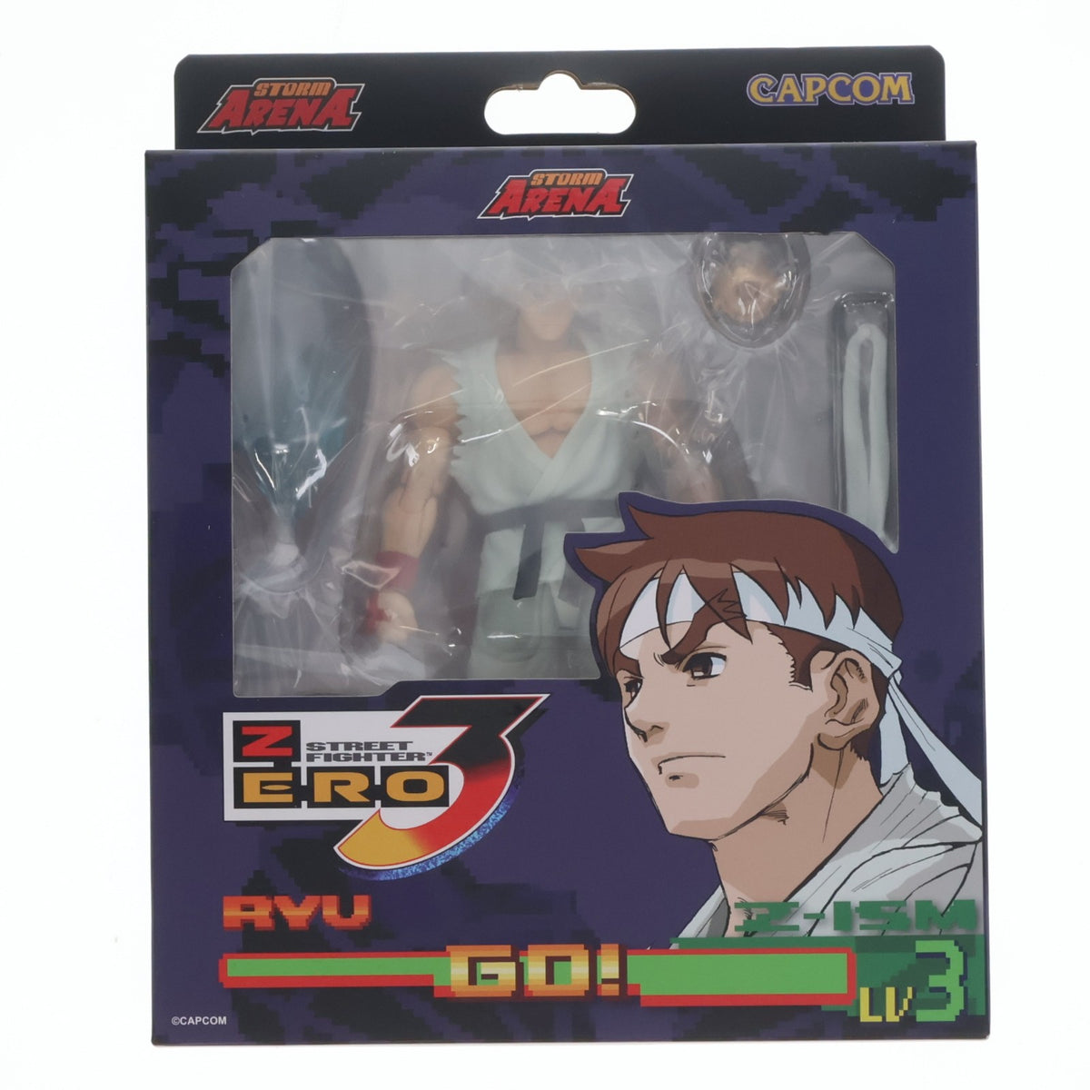 【中古即納】[FIG] Storm Arena(ストームアリーナ) リュウ ストリートファイターZERO3 1/12 完成品 アクションフィギュア(SFSA02) ストームコレクティブルズ(20250630)