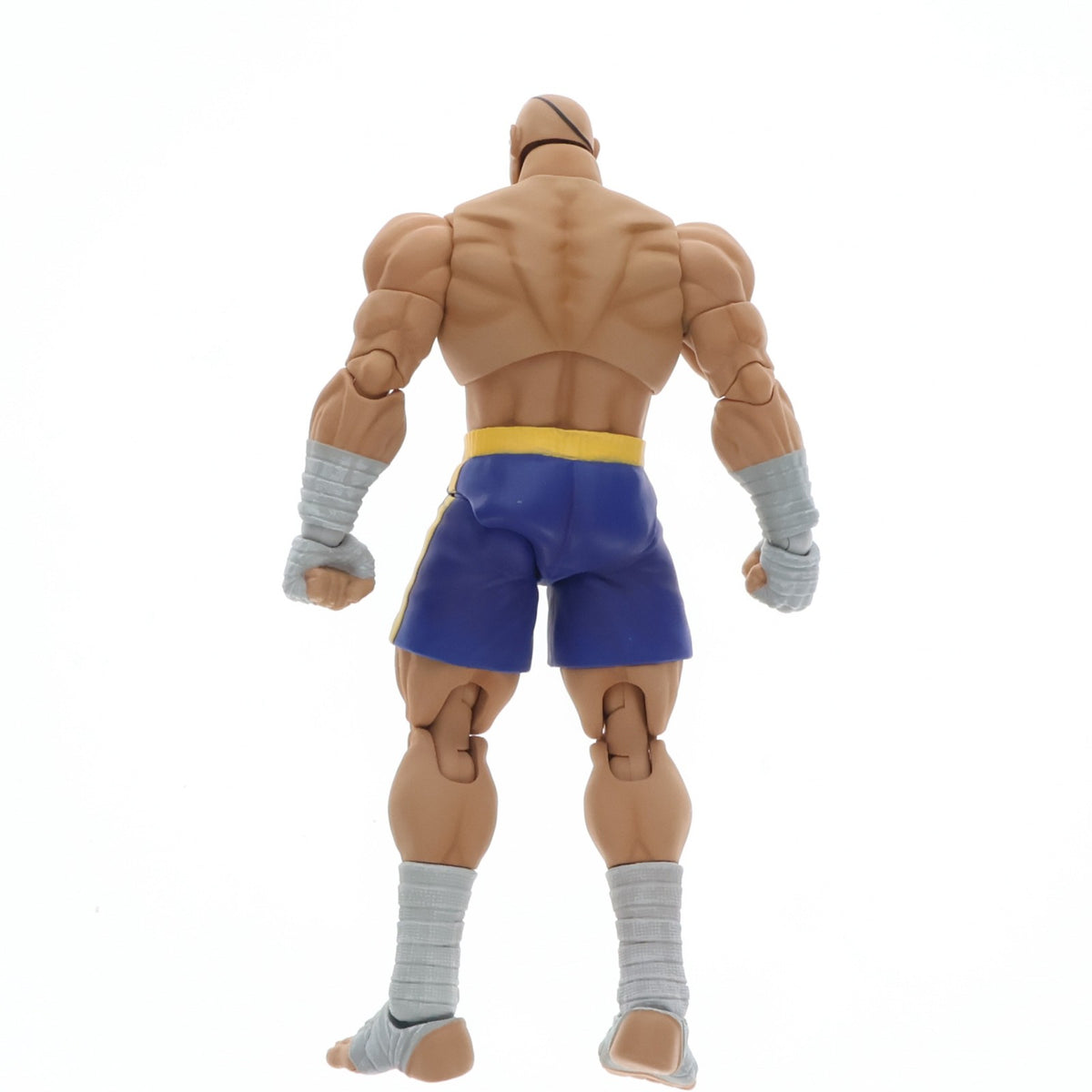 【中古即納】[FIG] Storm Arena(ストームアリーナ) サガット ストリートファイターZERO3 1/12 完成品 アクションフィギュア(SFSA03) ストームコレクティブルズ(20251231)