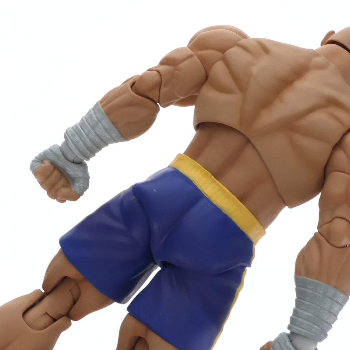 【中古即納】[FIG] Storm Arena(ストームアリーナ) サガット ストリートファイターZERO3 1/12 完成品 アクションフィギュア(SFSA03) ストームコレクティブルズ(20251231)