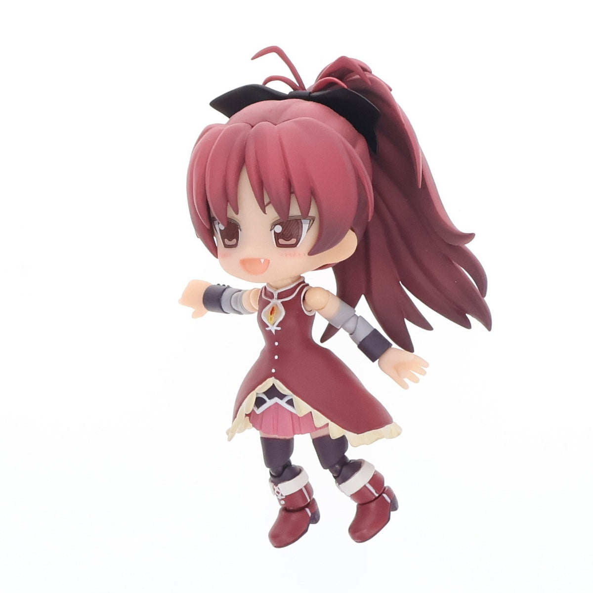 【中古即納】[FIG] キューポッシュ 佐倉杏子(さくらきょうこ) 劇場版 魔法少女まどか☆マギカ[新編]叛逆の物語 完成品 可動フィギュア(AD015) コトブキヤ(20141127)