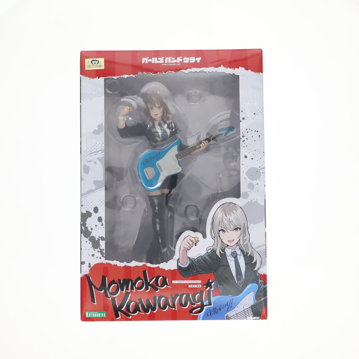 【中古即納】[FIG] コトブキヤショップ限定特典付属 河原木桃香(かわらぎももか) ガールズバンドクライ 1/7 完成品 フィギュア(PV200) コトブキヤ(20250630)